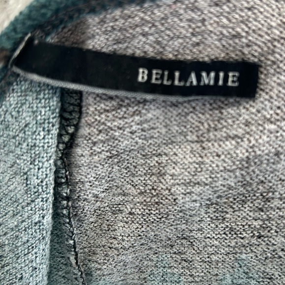 Bellamie Brown & Teal Sweater Tunic/Dress - Picture 5 of 6